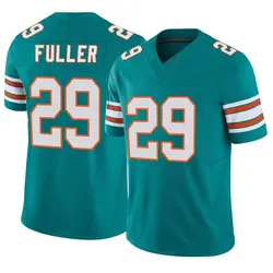 Men's Kendall Fuller Miami Dolphins Alternate Vapor F.U.S.E. Jersey - Aqua Limited